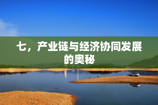 七，产业链与经济协同发展的奥秘