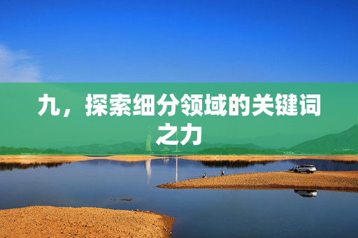 九，探索细分领域的关键词之力