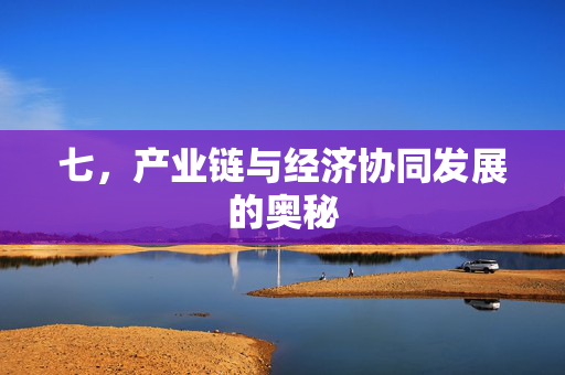 七，产业链与经济协同发展的奥秘